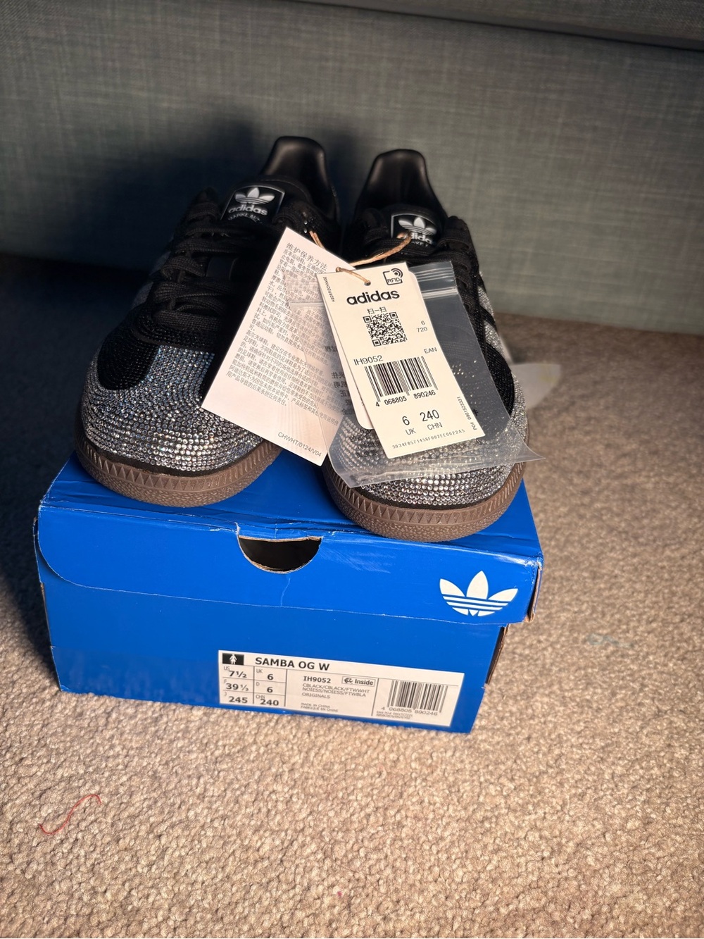 Adidas Samba OG Women’s Core Black / Core Black / Cloud White